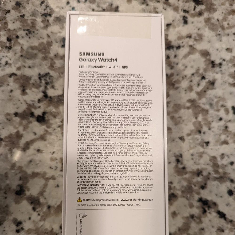 Samsung Galaxy watch 4 44m